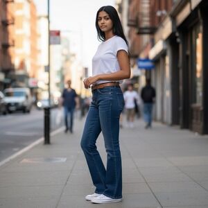 Joe's Jeans Honey Bootcut Jeans Curvy Mid Rise Size 29 Tall Inseam 33 Classicore